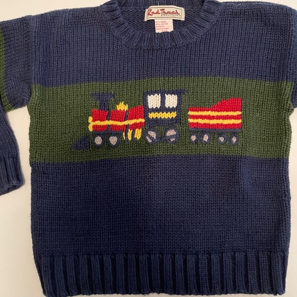 Classic Knit Train Sweater - Picture 3 of 11